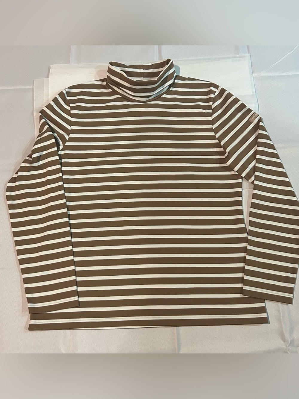 Saint James Oural Turtleneck classic classic Breton striped UV PROTECTION